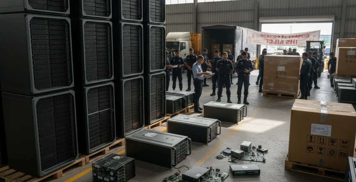 Scacco al traffico di chip: Maxi Sequestro di server IA in Malesia