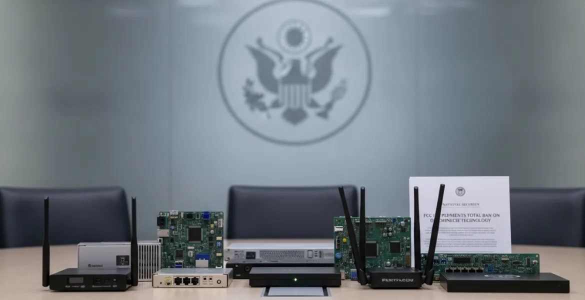 Sicurezza Nazionale: La FCC Estende il Ban totale alla tecnologia Cinese