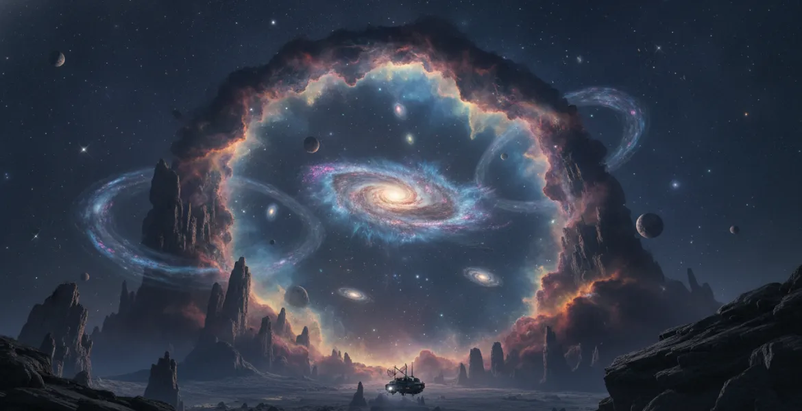 L'Arco Cosmico di RAD-BAARG: Scoperta la Radio Galassia che Sfida le Leggi dello Spazio