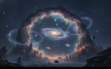 L'Arco Cosmico di RAD-BAARG: Scoperta la Radio Galassia che Sfida le Leggi dello Spazio