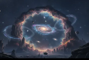 L'Arco Cosmico di RAD-BAARG: Scoperta la Radio Galassia che Sfida le Leggi dello Spazio