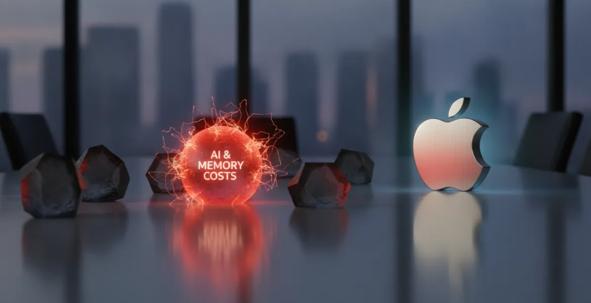 Scossone nel settore tech: i costi dell'IA e delle memorie frenano i giganti, ma Apple va controcorrente