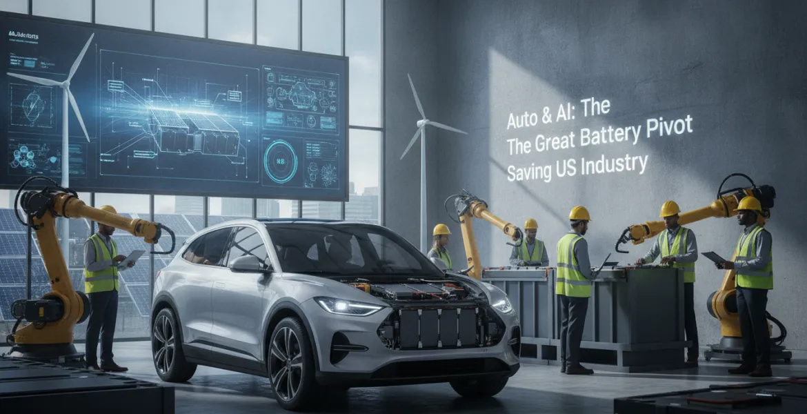 Auto e AI: il Grande Pivot delle Batterie che Salva l'Industria USA