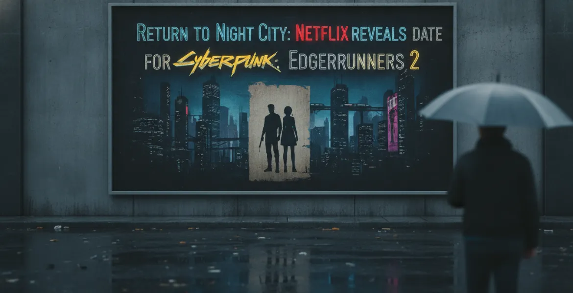 Ritorno a Night City: Netflix svela la data di Cyberpunk: Edgerunners 2