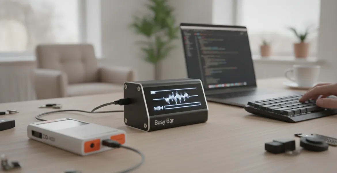 Flipper Devices rivoluziona la produttività: arriva Busy Bar, il display smart per hacker e professionisti