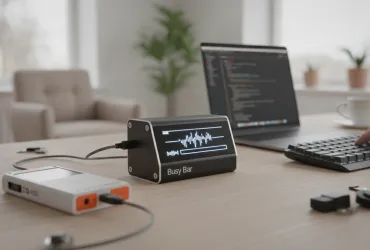 Flipper Devices rivoluziona la produttività: arriva Busy Bar, il display smart per hacker e professionisti