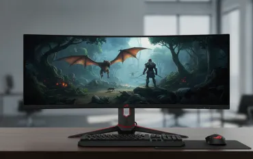Asus lancia il ROG Strix OLED XG34WCDMS: l'ultima frontiera del gaming ultrawide