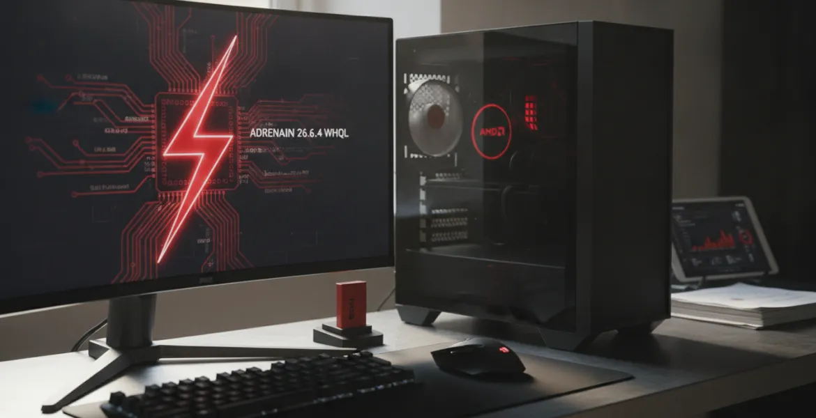 AMD lancia i nuovi driver Adrenalin 26.6.4 WHQL: un salto di stabilità e potenza per il gaming