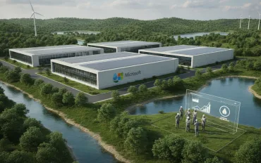Microsoft anticipa il futuro: raggiunto il bilancio idrico positivo per i data center