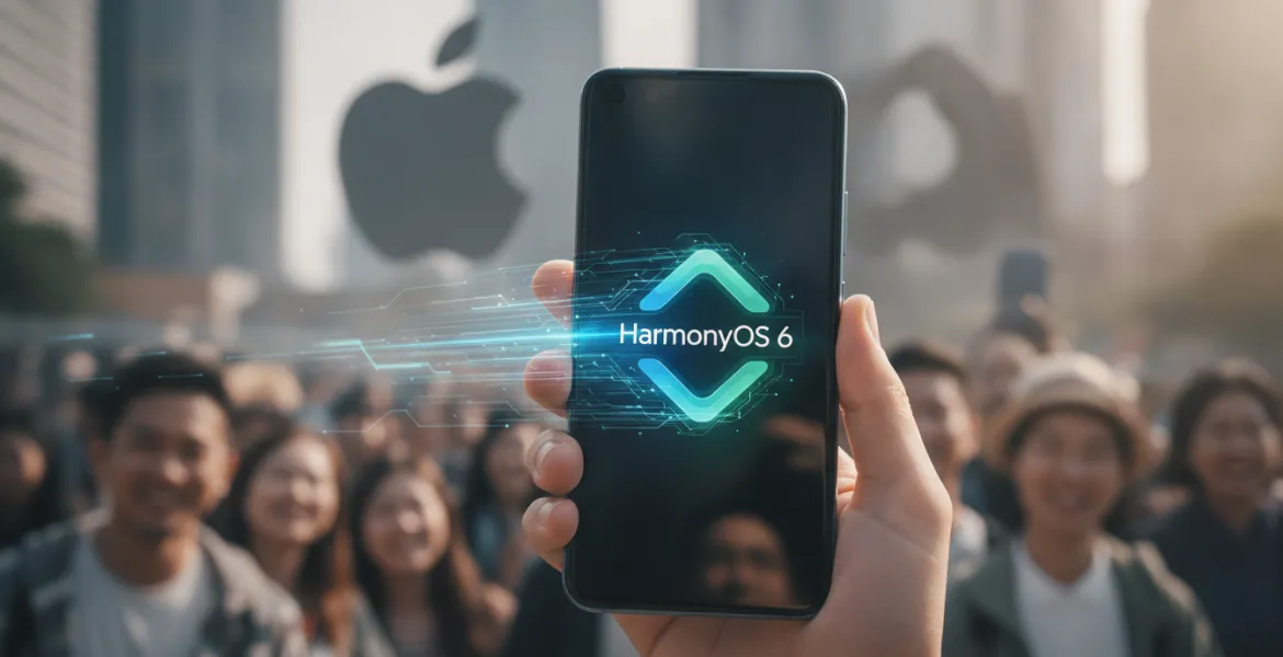 Huawei HarmonyOS 6 accelera: oltre 70 milioni di utenti e sfida aperta ai giganti