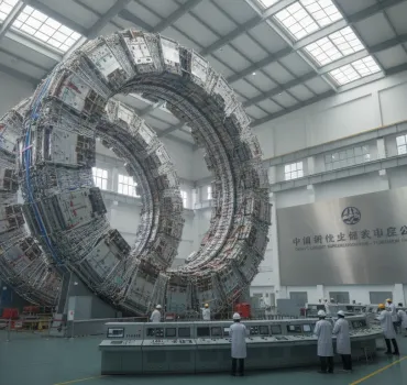 Fusione Nucleare: La Cina completa il magnete superconduttore più grande al mondo