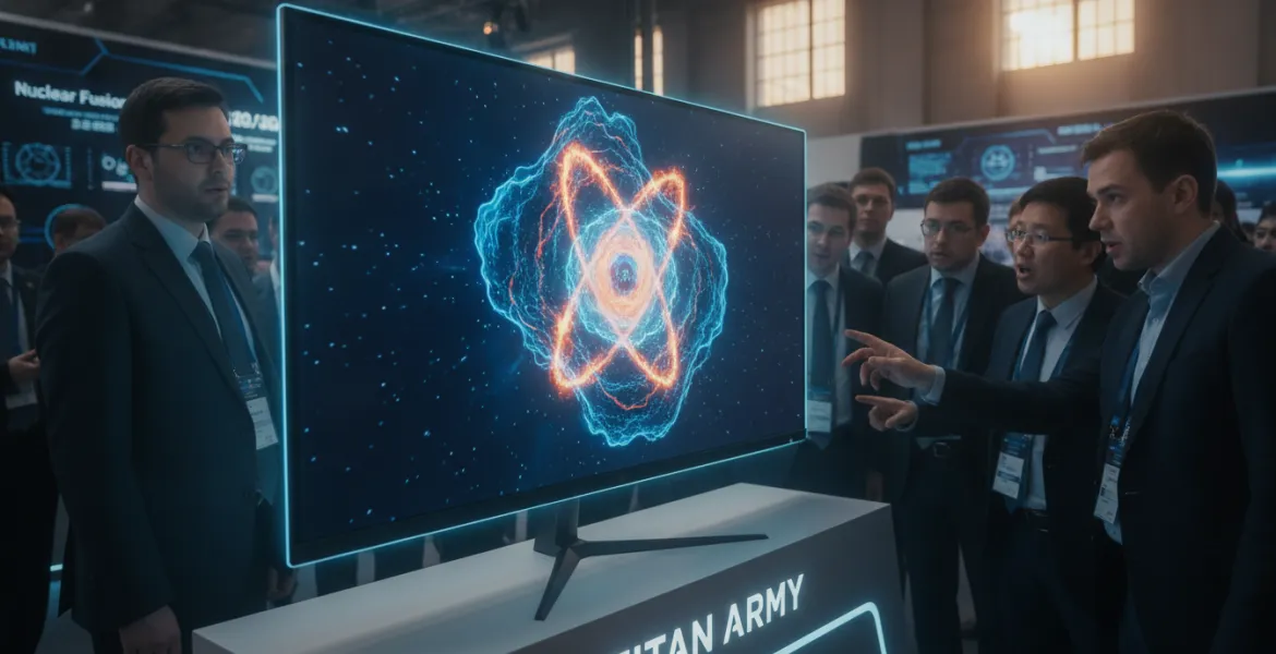 Rivoluzione Visuale: Titan Army svela il monitor 3D Senza Occhiali al Nuclear Fusion 2026