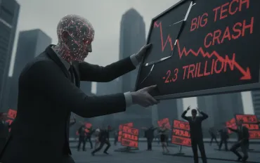 L'Intelligenza Artificiale scuote i mercati: Big Tech in rosso per 2.300 miliardi
