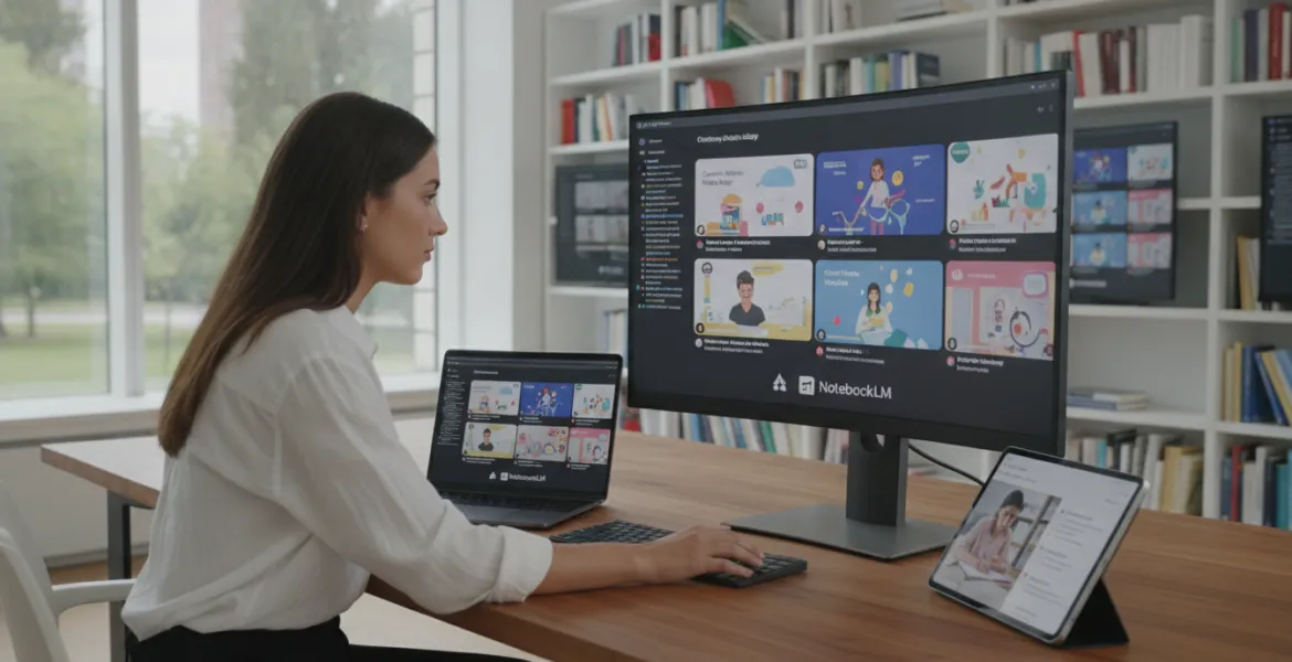 Google NotebookLM rivoluziona lo studio: arrivano i video AI in stile TikTok