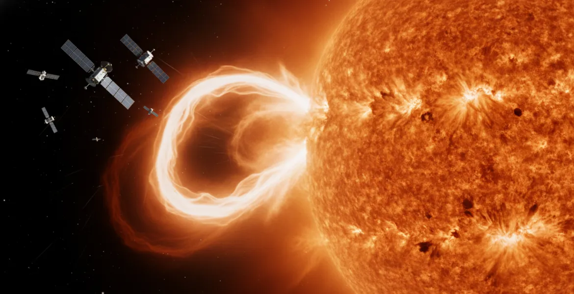 Il Sole si risveglia: violento brillamento di classe X minaccia i satelliti
