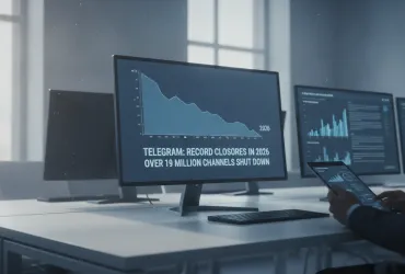Telegram: Record di chiusure nel 2026, oltre 19 milioni di canali oscurati