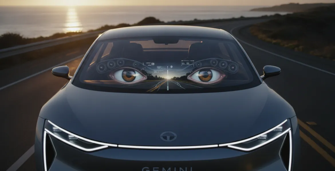 Google Gemini dà occhi alle auto: l'intelligenza artificiale vede il mondo dal parabrezza