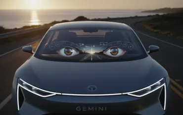Google Gemini dà occhi alle auto: l'intelligenza artificiale vede il mondo dal parabrezza