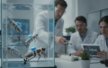 Insetti-Cyborg: La nuova frontiera del soccorso sott’acqua