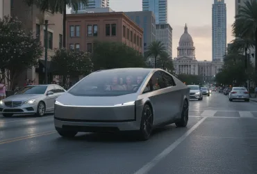 Tesla Cybercab: la rivoluzione della guida autonoma debutta sulle strade di Austin