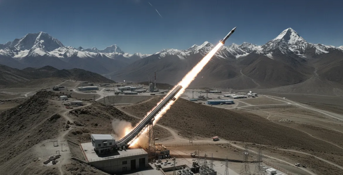 La Cina riscrive le regole dello spazio: lanci orbitali con catapulta elettromagnetica dal Tibet