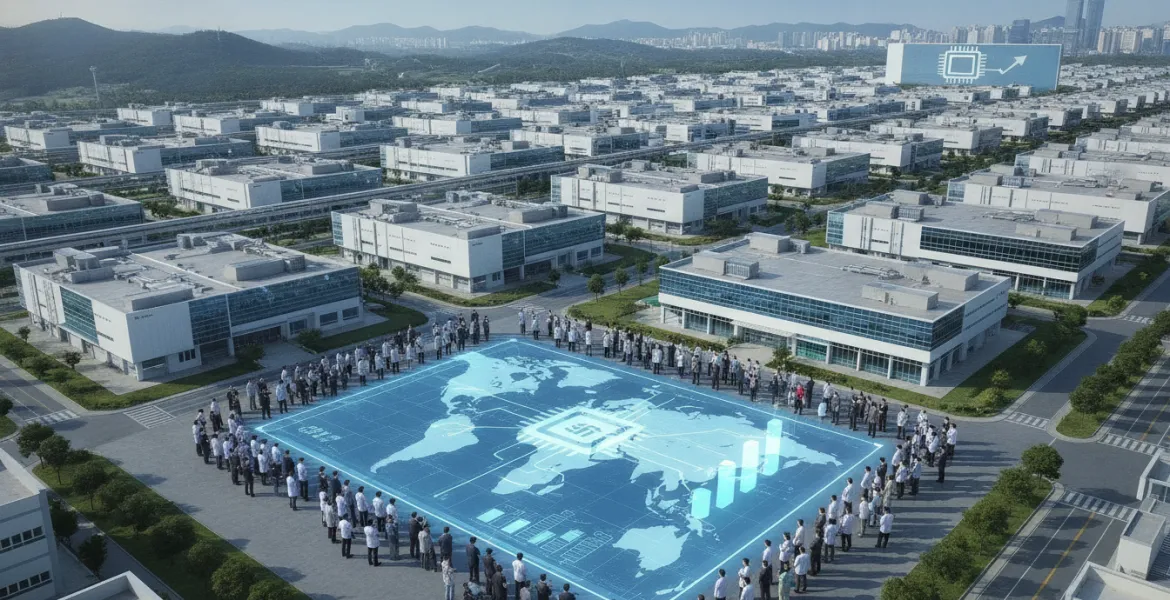 Corea del Sud: Maxipiano da 150 miliardi di dollari per il dominio dei chip