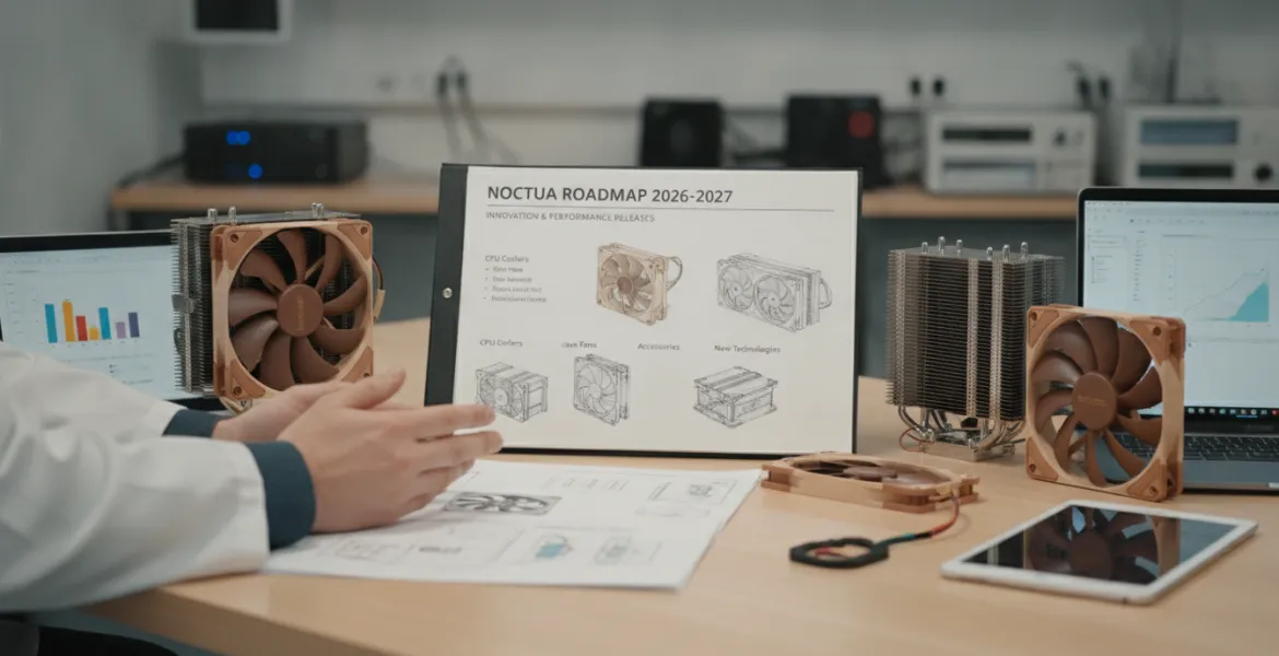 Noctua Svela la Roadmap 2026-2027: Tutte le prossime uscite tra innovazione e performance