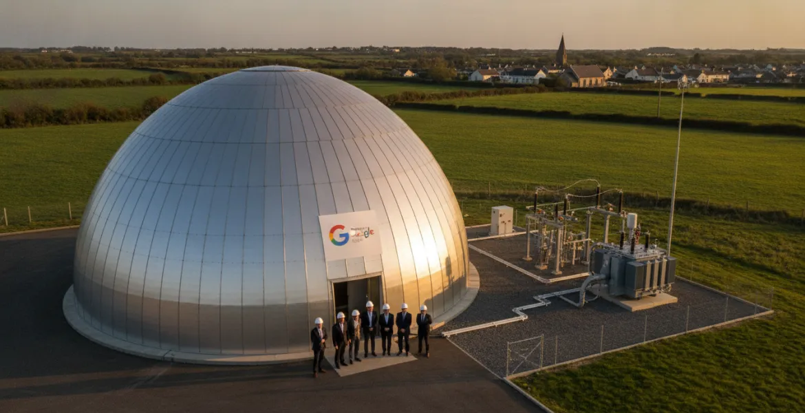 Google ed Energy Dome lanciano in Irlanda la prima batteria a CO2 su scala commerciale