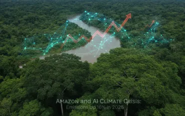 Amazon e la Crisi Climatica dell'IA: Emissioni in Aumento del 16% nel 2025