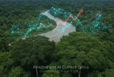 Amazon e la Crisi Climatica dell'IA: Emissioni in Aumento del 16% nel 2025