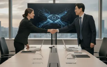 Anthropic e Samsung: Verso un acceleratore IA proprietario