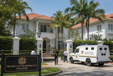 Guerra dei chip: Singapore Sequestra villa da 42 milioni di dollari in un inchiesta su export Illeciti verso la Cina