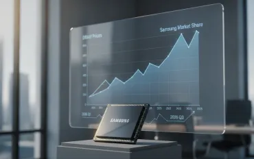 Samsung domina il mercato DRAM: prezzi alle stelle nel terzo trimestre 2026