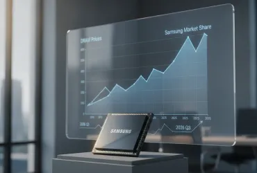 Samsung domina il mercato DRAM: prezzi alle stelle nel terzo trimestre 2026
