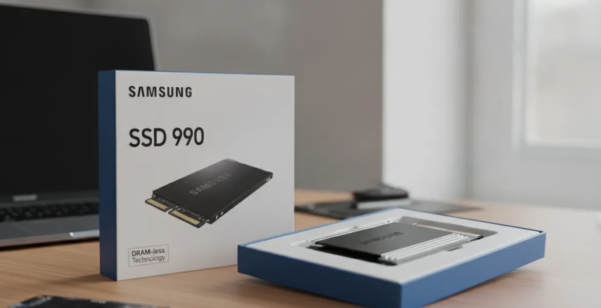 Samsung rivoluziona la fascia media: arriva il nuovo SSD 990 senza DRAM