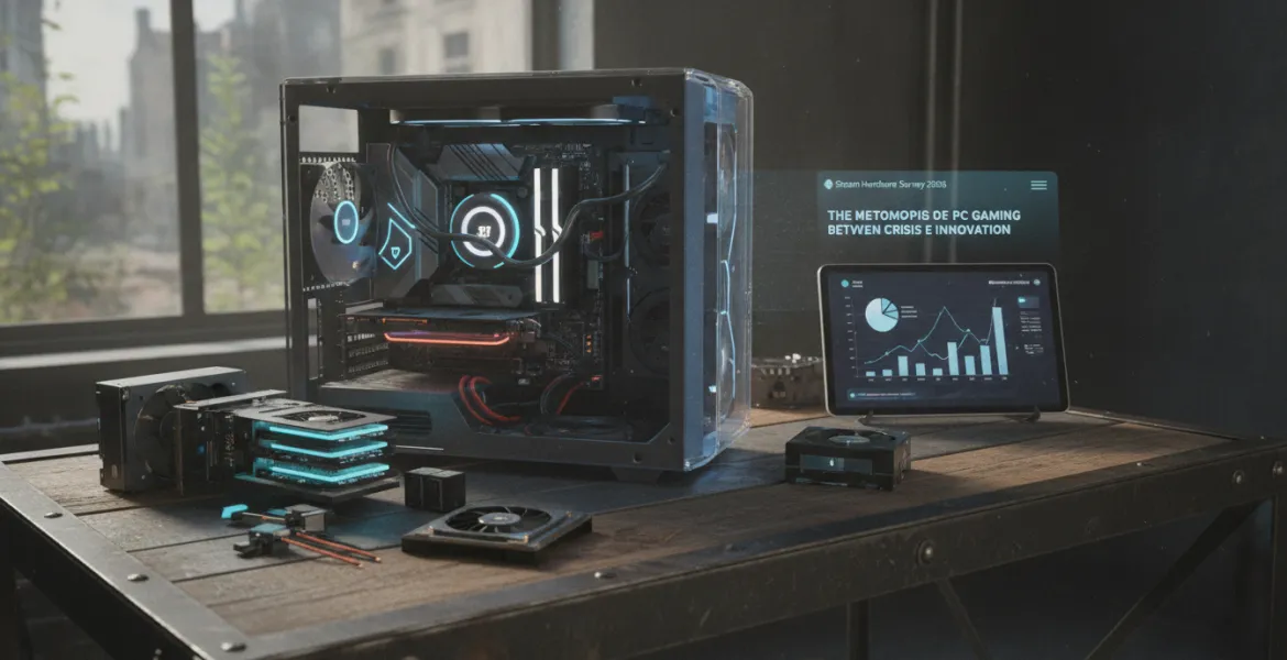 Steam Hardware Survey 2026: la metamorfosi del PC gaming tra crisi e innovazione
