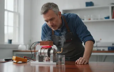 Dal Silicio al Vapore: Dave Plummer alimenta un motore stirling con il calore di una CPU AMD