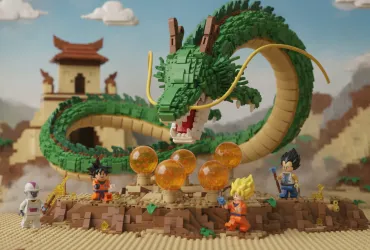 LEGO Dragon Ball: Svelato il primo set ufficiale di Shenron in arrivo a Novembre