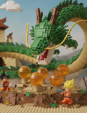 LEGO Dragon Ball: Svelato il primo set ufficiale di Shenron in arrivo a Novembre