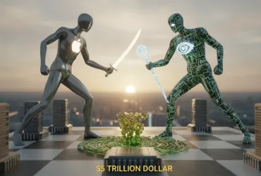 Apple sfida Nvidia per il trono mondiale: il duello da 5 trilioni di dollari