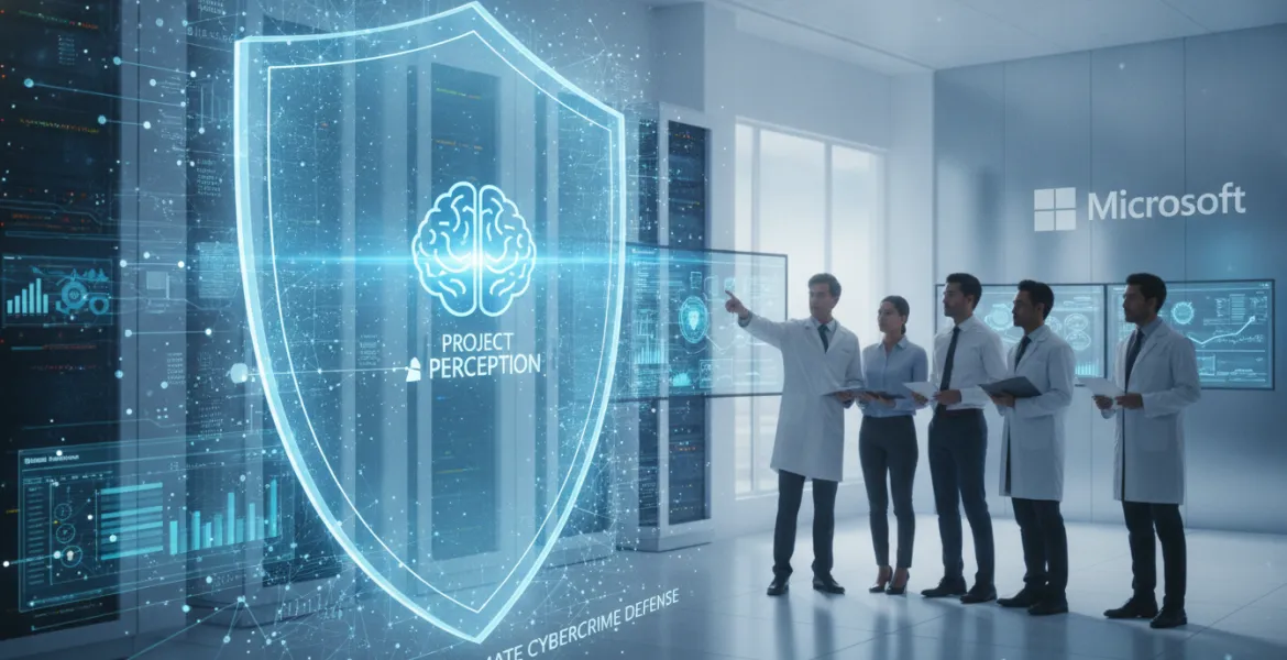 Microsoft lancia Project Perception: l'intelligenza artificiale diventa lo scudo definitivo contro il cybercrimine