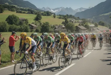 Evenepoel trionfa sul Plateau de Solaison: dramma Vingegaard al Tour de France