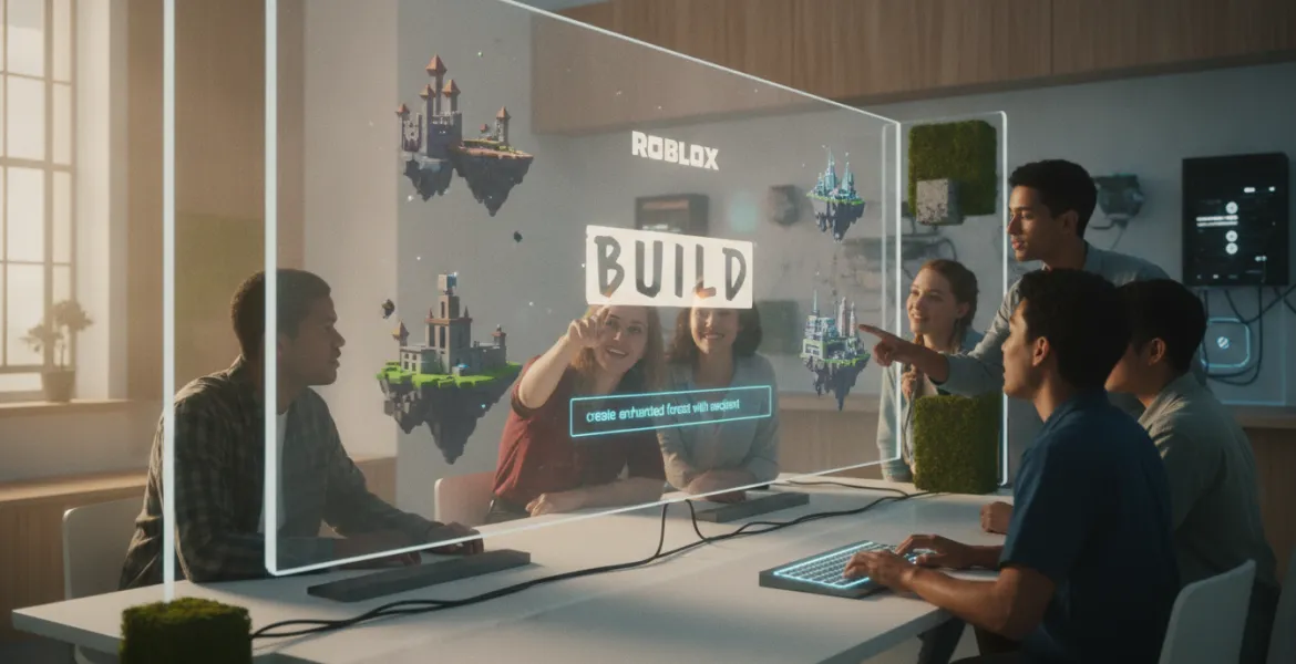Roblox rivoluziona il gaming: nasce Build, l'IA che crea mondi con un semplice comando testuale