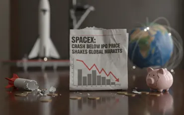 SpaceX: il crollo sotto il prezzo IPO scuote i mercati mondiali