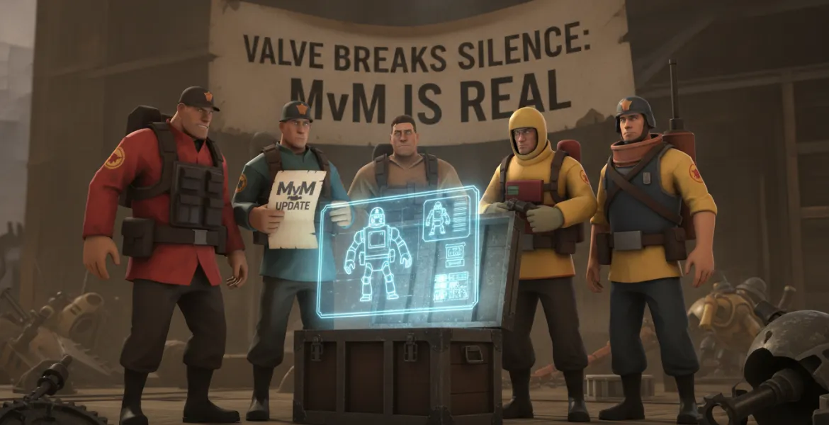 Team Fortress 2, Valve rompe il silenzio: l’aggiornamento MvM è ancora realtà