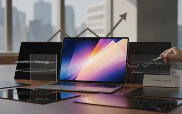 Samsung Display lancia l'era dei Tandem OLED: la rivoluzione per i laptop di fascia alta