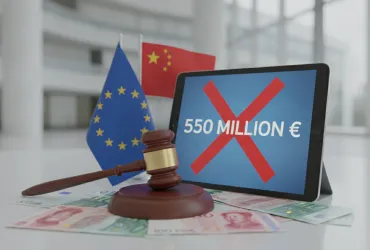 L'Europa sanziona Alibaba: multa record da 550 milioni per violazioni del DSA