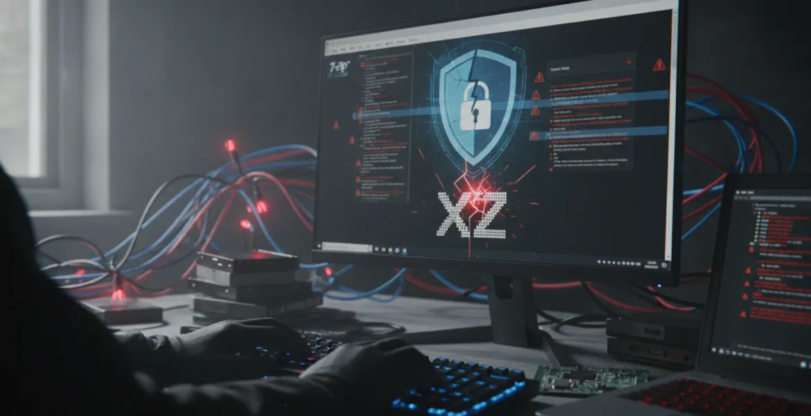 7-Zip sotto attacco: una vulnerabilità critica nel formato XZ mette a rischio milioni di PC