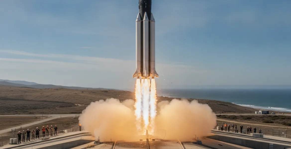 SpaceX: Falcon 9 si ferma al decollo, brivido a Vandenberg