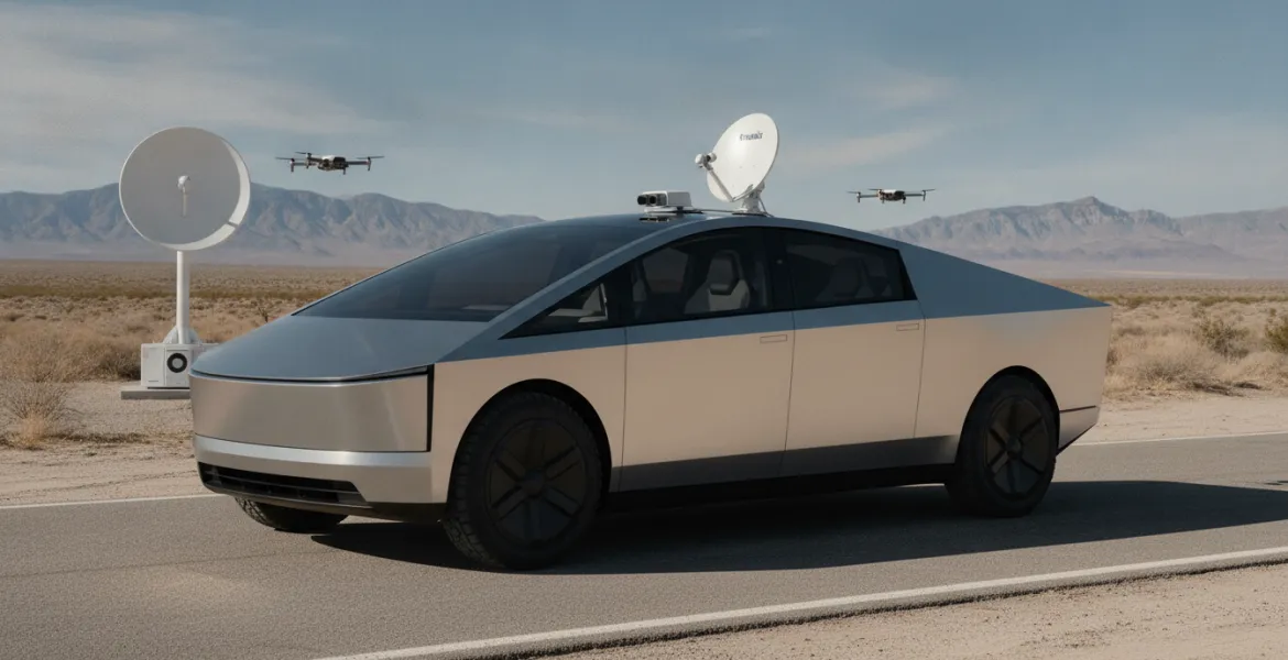 Tesla Cybercab: la rivoluzione del Robotaxi passa per la connettività satellitare Starlink